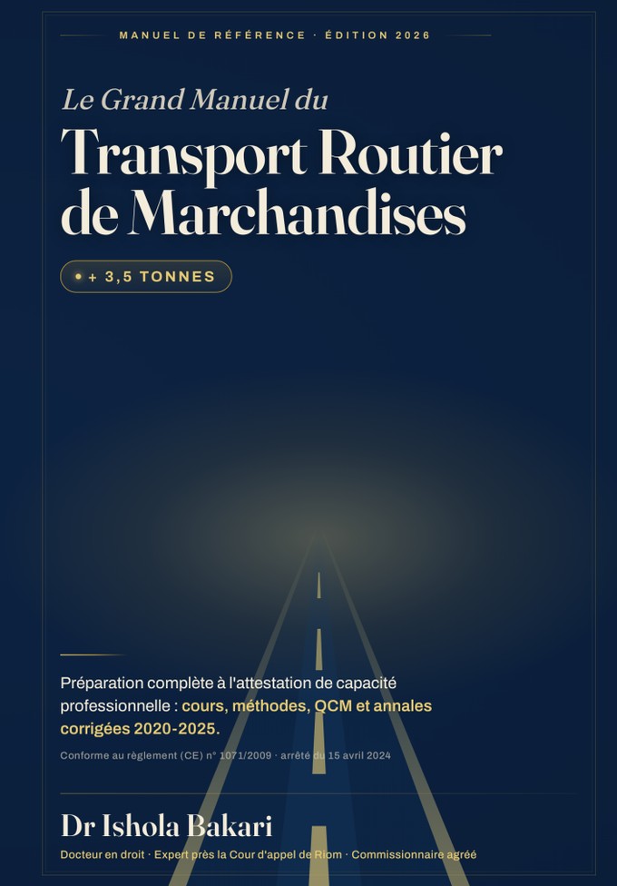 Couverture du manuel Transport routier de marchandises plus de 3,5 tonnes